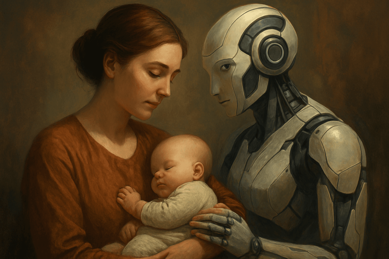 Del miedo al cuidado: por qué Geoffrey Hinton dice que la IA necesita instintos maternales — Portada del blog de IslaIntel sobre inteligencia artificial y automatización
