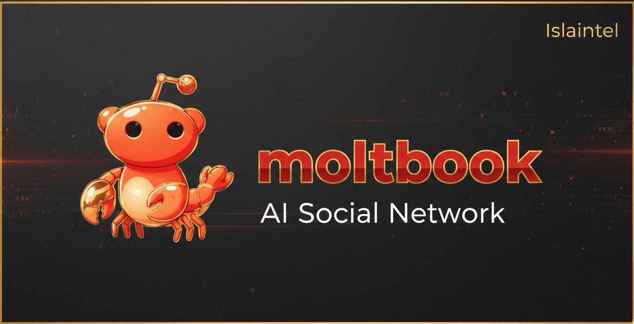 Red social de IA y Moltbook: La Frontera Social de Agentes — Portada del blog de IslaIntel sobre inteligencia artificial y automatización