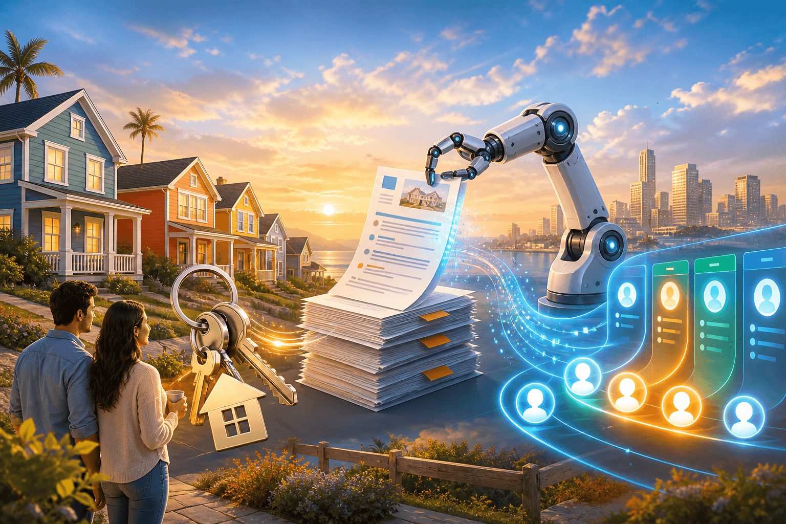 AI in Real Estate: How Real Estate Firms Are Using AI Across the Business — IslaIntel blog cover on AI, automation, and technology