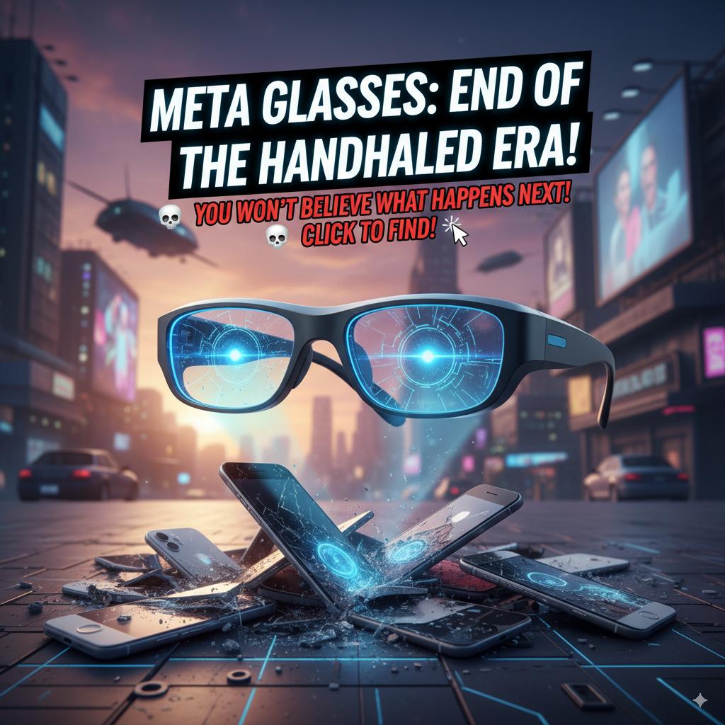Meta Glasses: Fin de la era de los dispositivos de mano — Portada del blog de IslaIntel